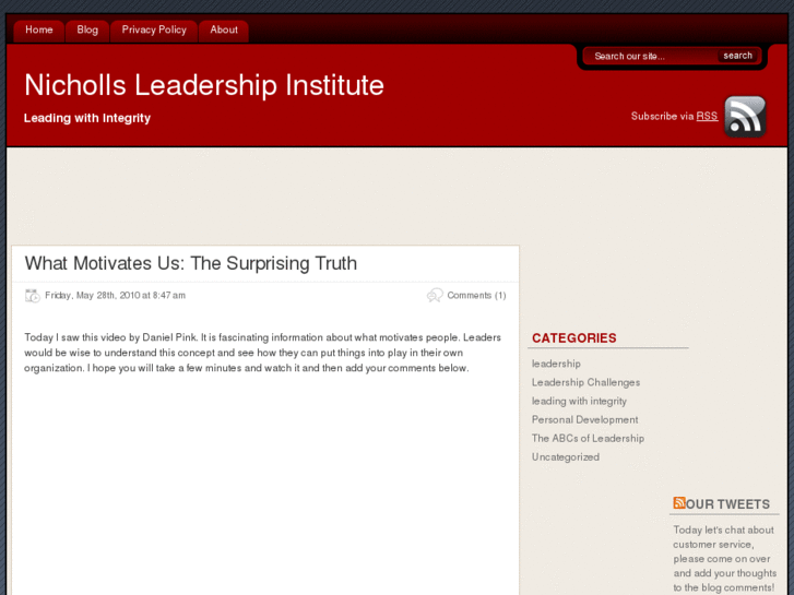 www.nichollsleadershipinstitute.com