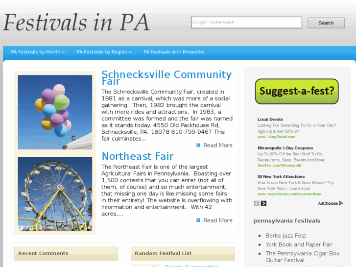 www.pa-festivals.com