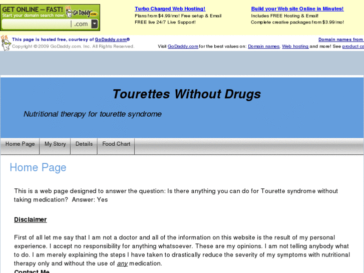 www.touretteswithoutdrugs.com