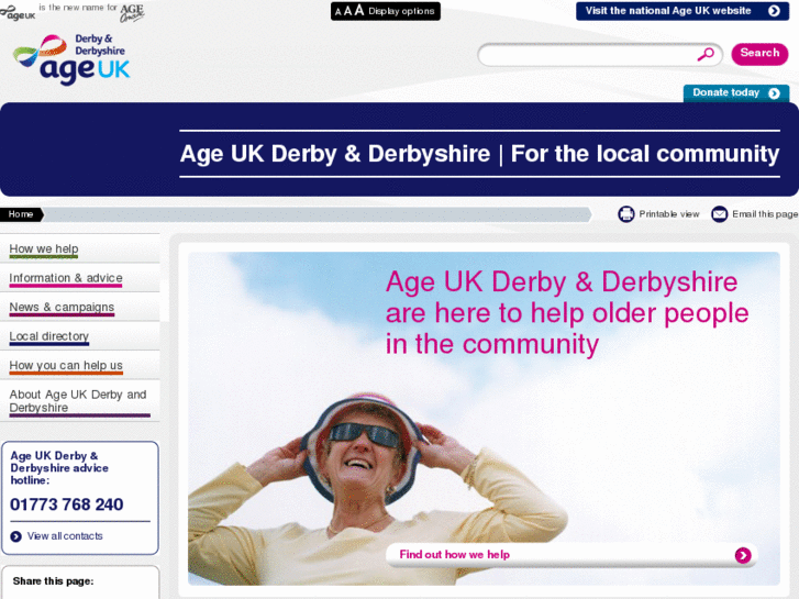 www.ageconcernderbyshire.org.uk