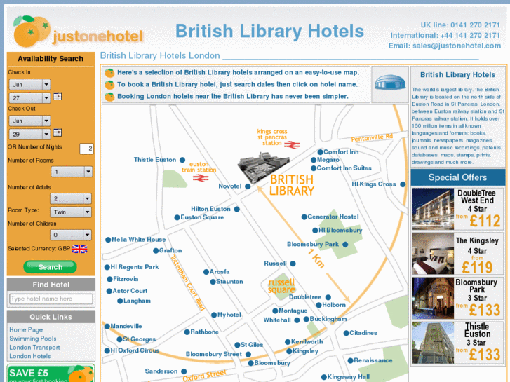 www.britishlibraryhotels.co.uk