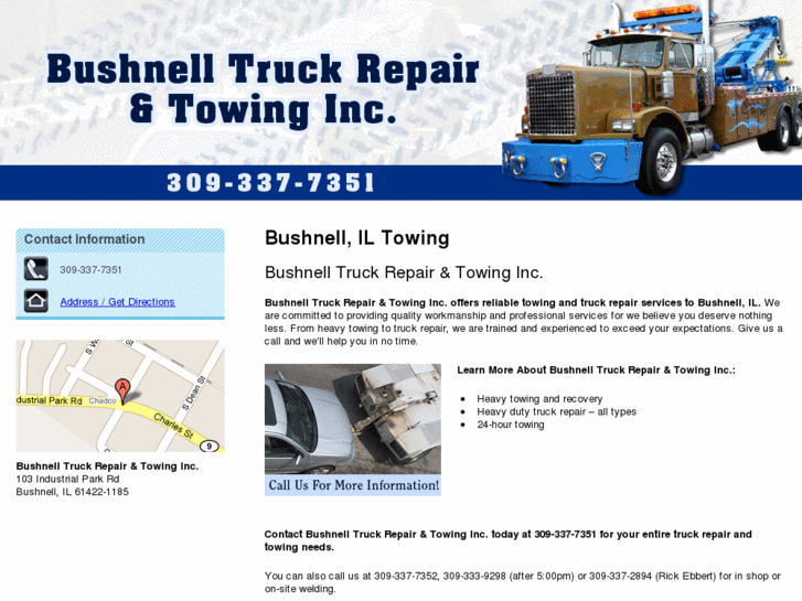 www.bushnelltruckrepair.com