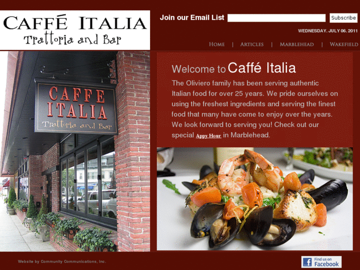 www.caffeitaliarestaurant.com