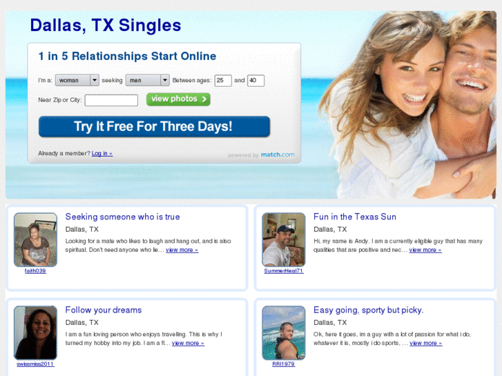 www.dallas-ftworth-singles.com