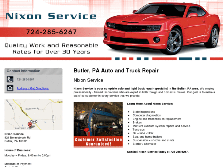 www.nixonserviceautoandtruckrepair.com