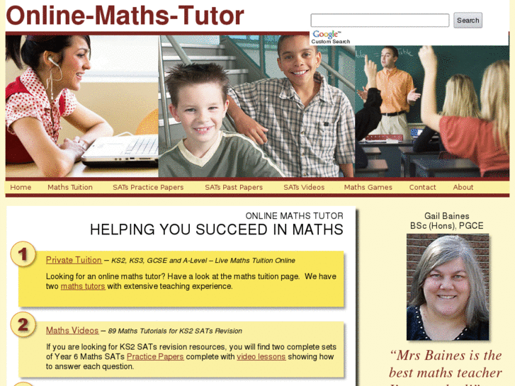 www.online-maths-tutor.com