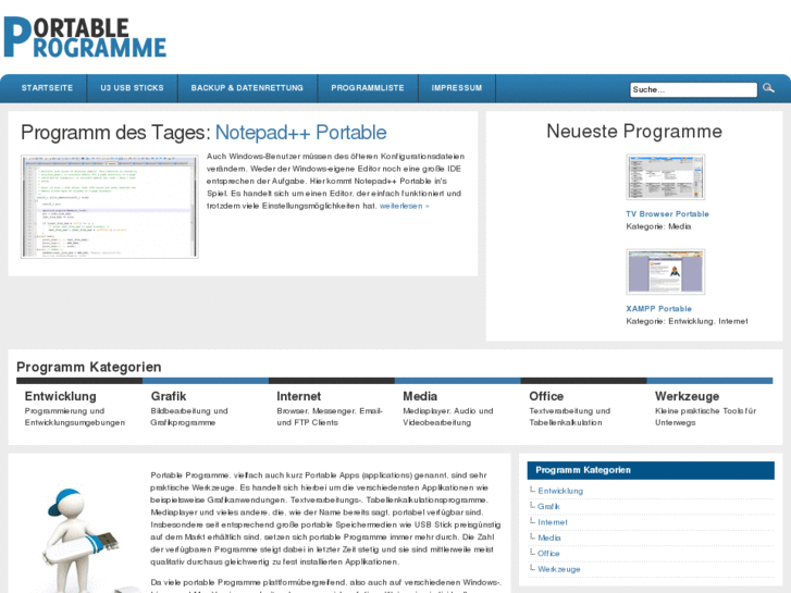 www.portable-programme.de