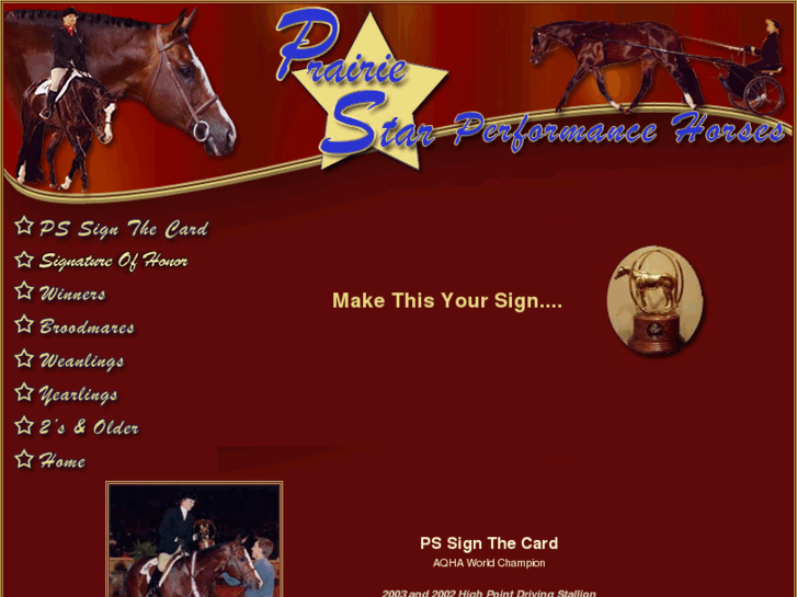 www.prairiestarhorses.com