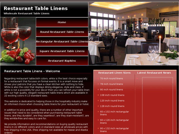 www.restaurant-table-linens.com