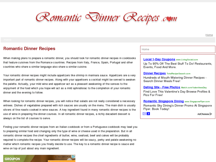 www.romanticdinnerrecipes.com