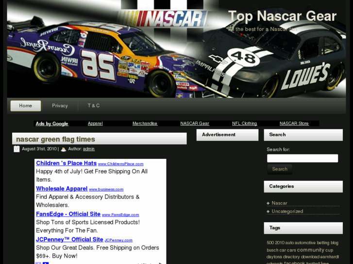 www.topnascargear.com