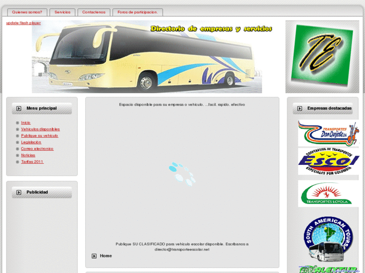 www.transporteescolar.net