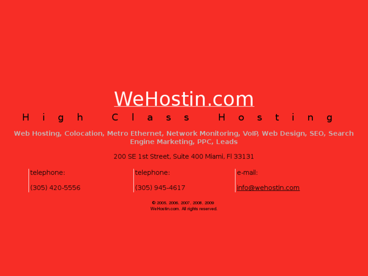 www.wehostin.com