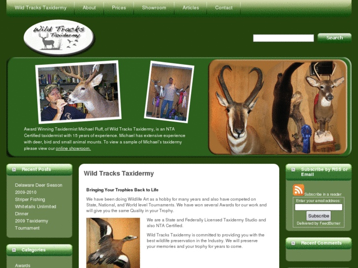 www.wildtrackstaxidermy.com