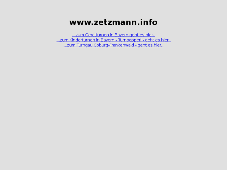 www.zetzmann.info