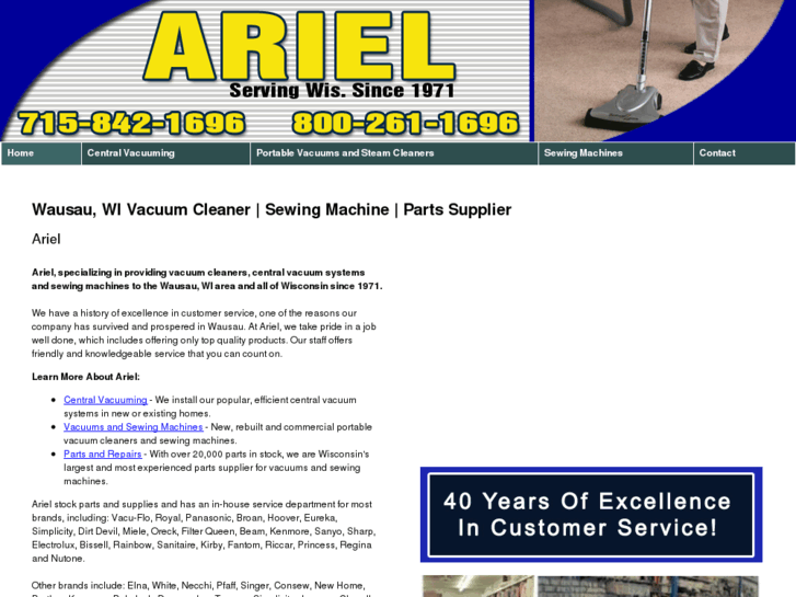 www.ariel-vac.com