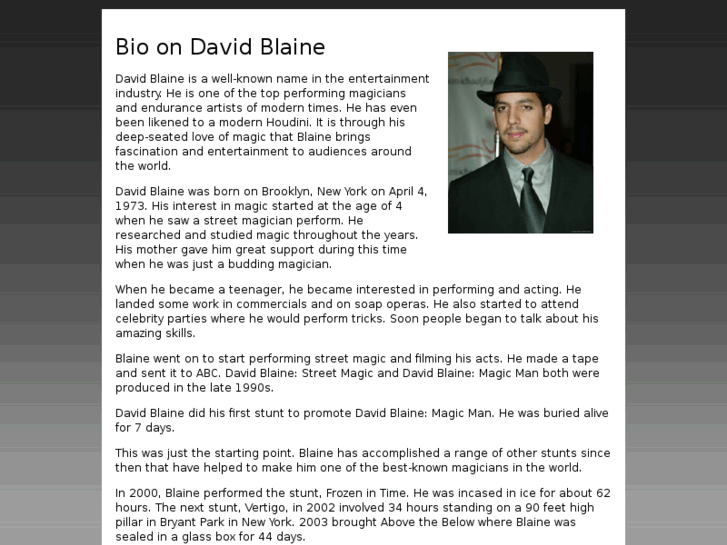 www.david-blaine.com