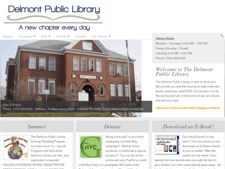 www.delmontlibrary.org