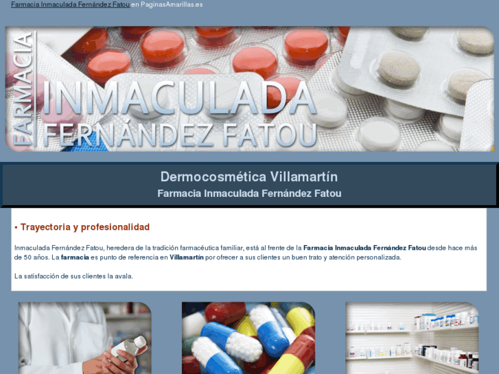 www.farmaciainmaculadafernandez.es