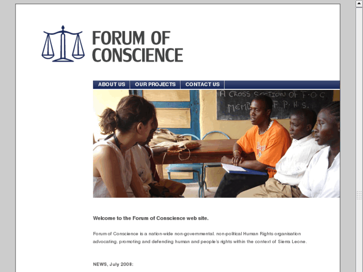 www.forumofconscience.org