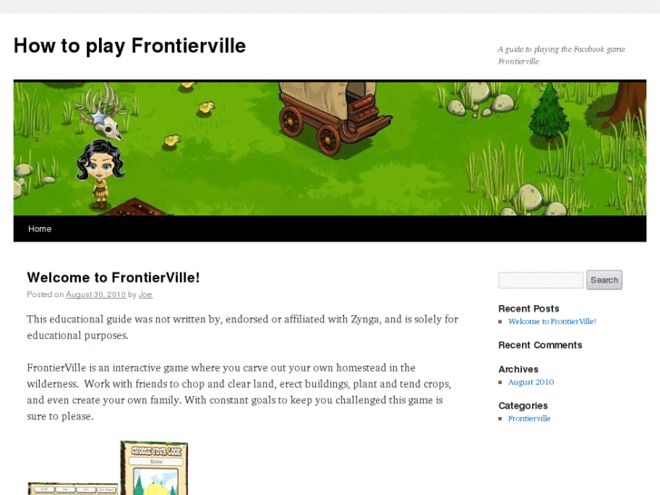 www.howtoplayfrontierville.net