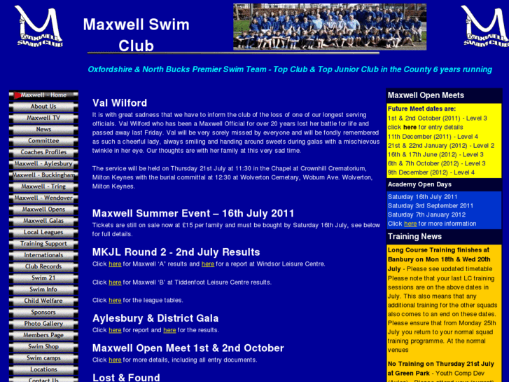 www.maxwellswimclub.org