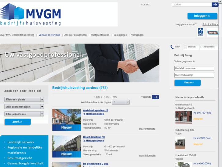 www.mvgmbedrijfshuisvesting.nl