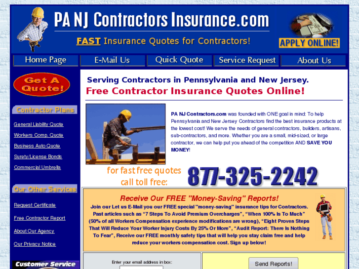 www.panjcontractorsinsurance.com