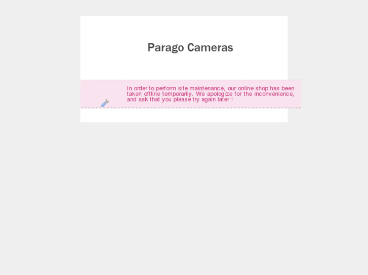 www.parago-cameras.com