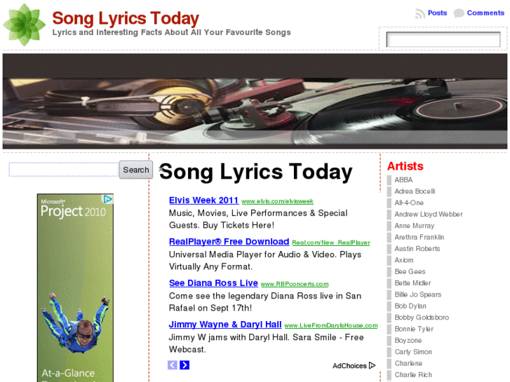 www.songlyricstoday.com