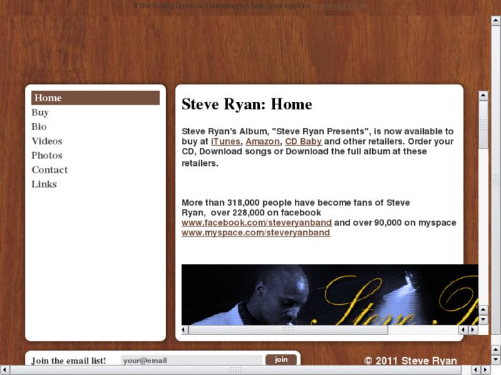 www.steveryanband.com
