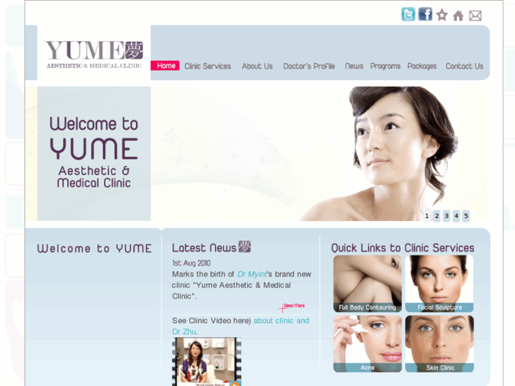 www.yumeaesthetics.com