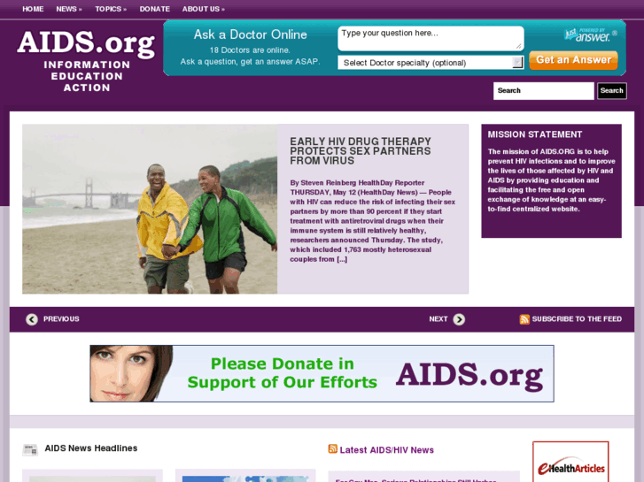 www.aids.org