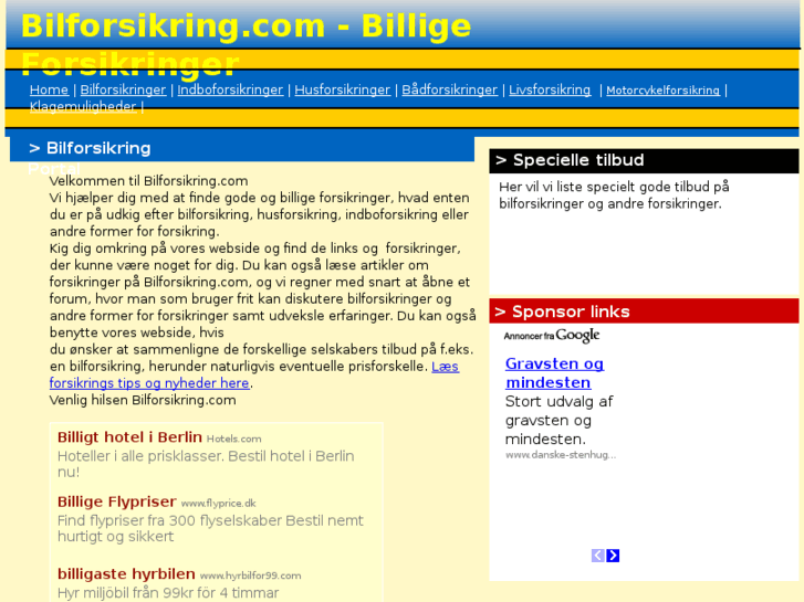 www.bilforsikring.com