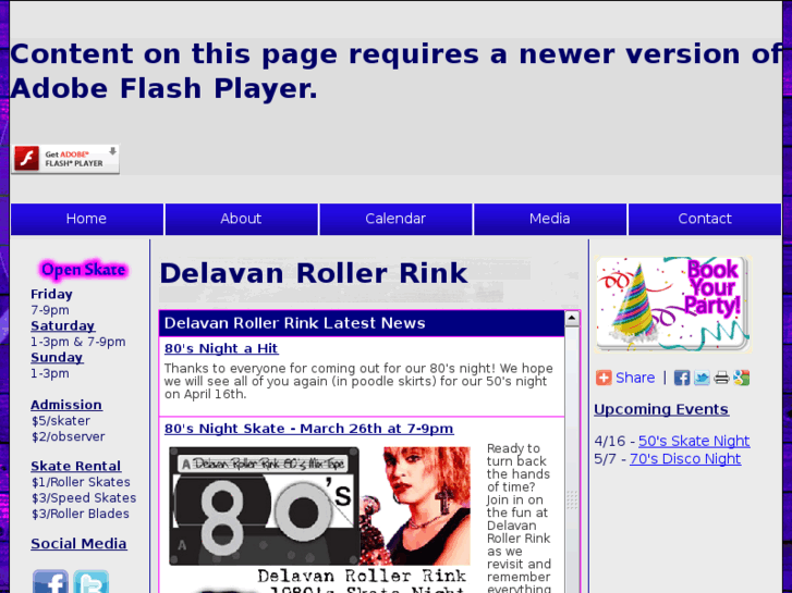 www.delavanrollerrink.com