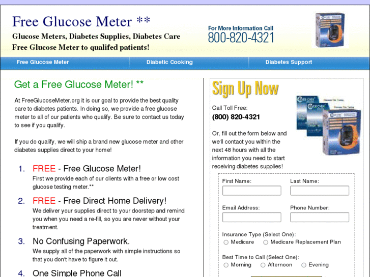 www.freeglucosemeter.org