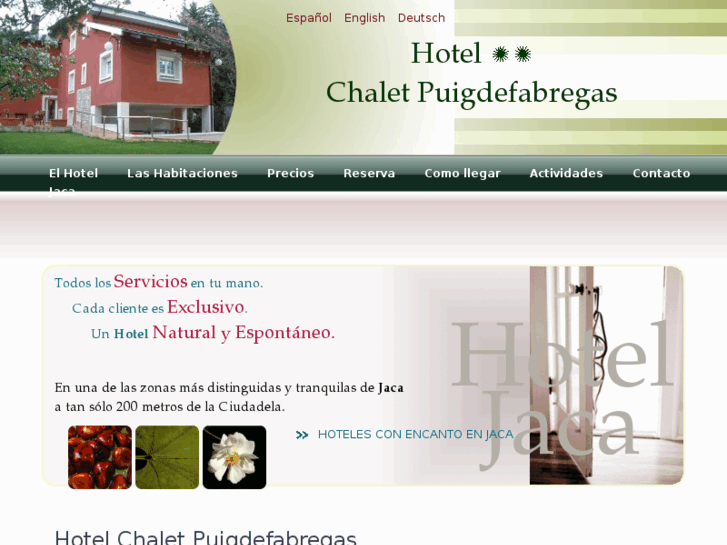 www.hotelchaletpuigdefabregas.com