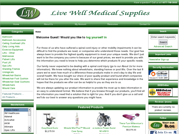 www.livewellmedical.com