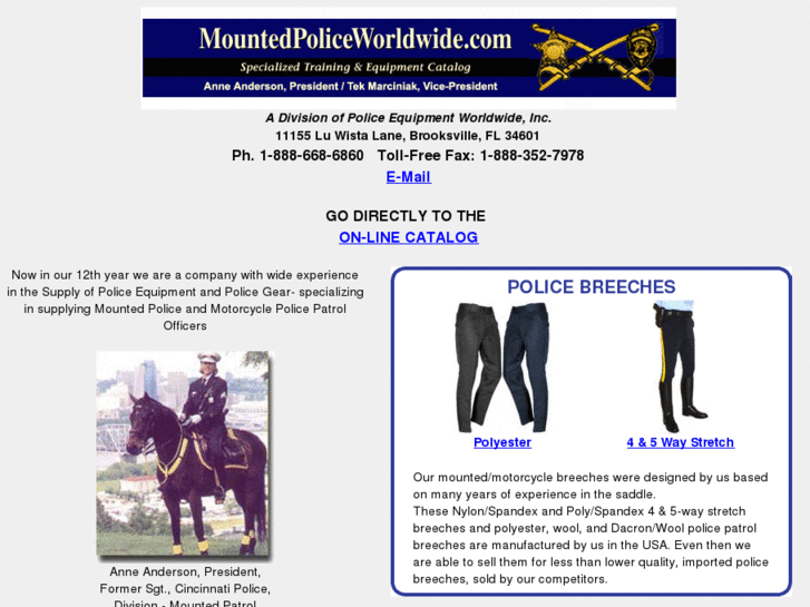 www.mountedpoliceworldwide.com