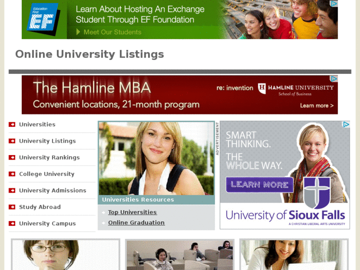 www.onlineuniversitylistings.com