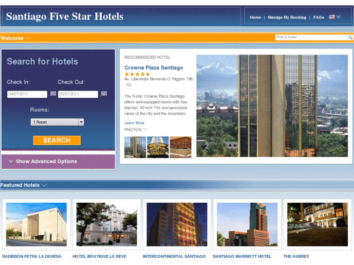 www.santiagofivestarhotels.com