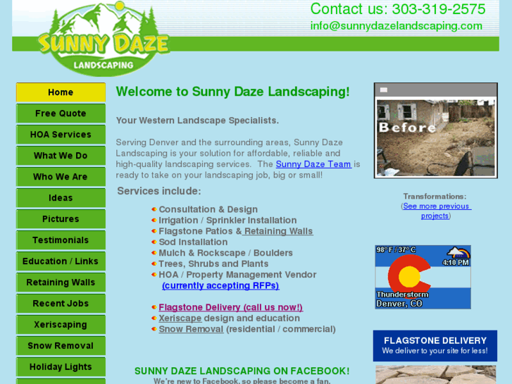 www.sunnydazelandscaping.com