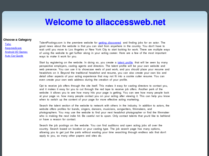www.allaccessweb.net