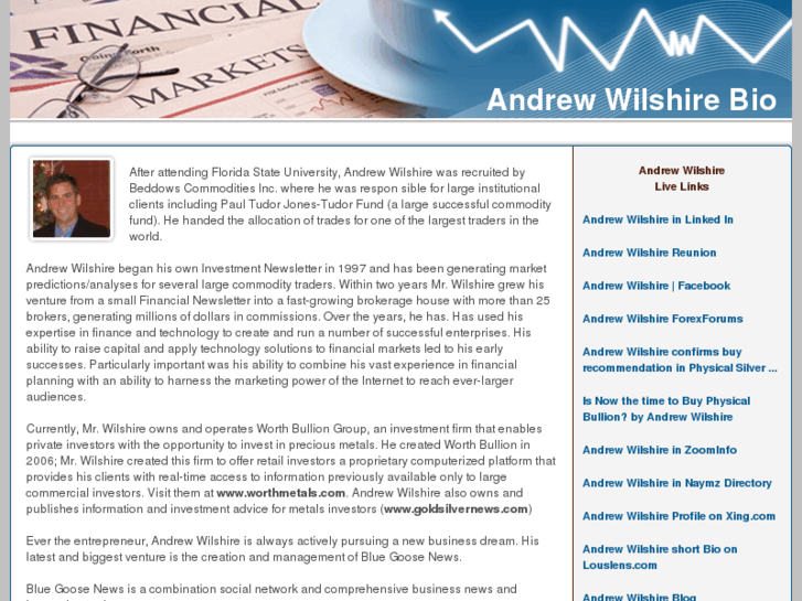 www.andrew-wilshire-bio.com