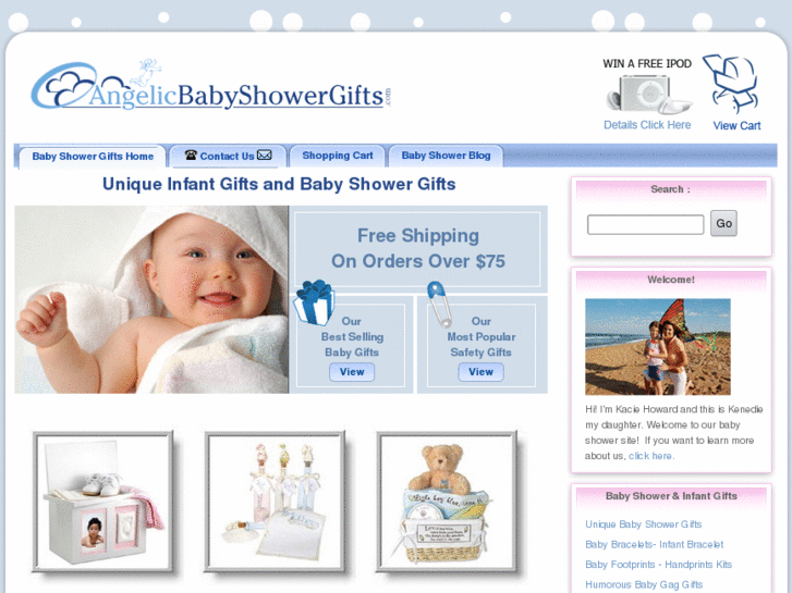 www.angelicbabyshowergift.com