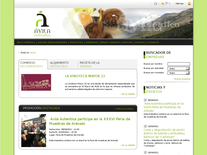 www.avilaautentica.es