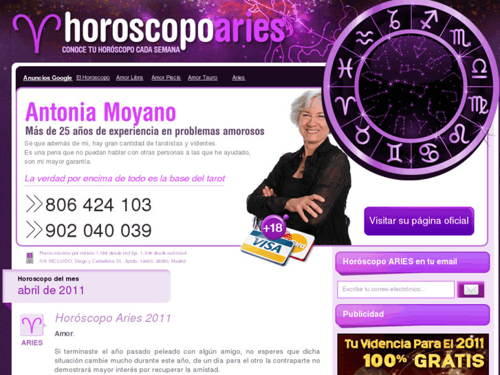 www.horoscopoaries.es