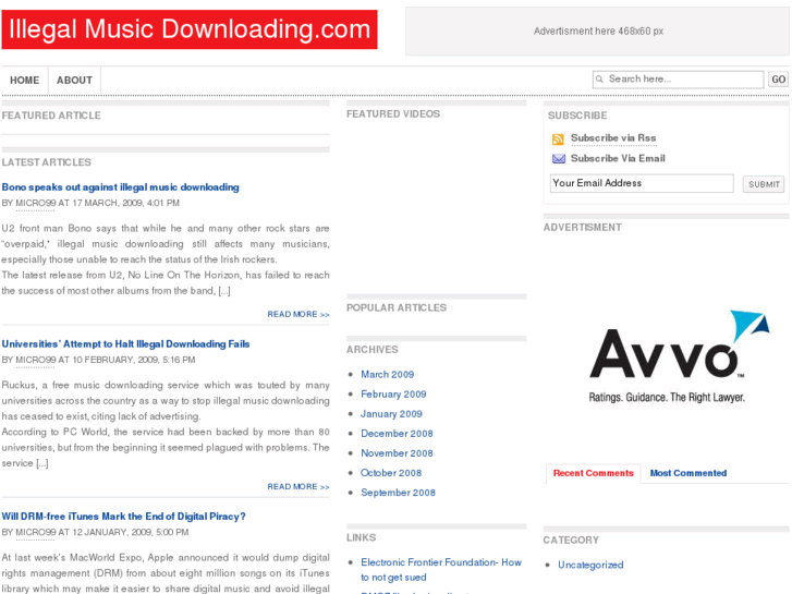 www.illegalmusicdownloading.com