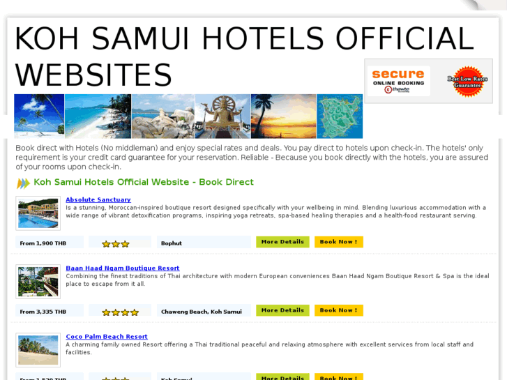 www.kohsamuihotelsofficialwebsites.com