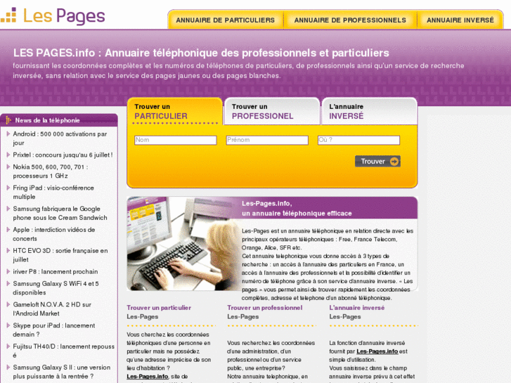 www.les-pages.info